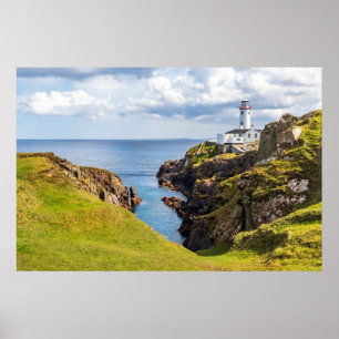 Fyrskåp Fanad Head Lighthouse Ireland Poster