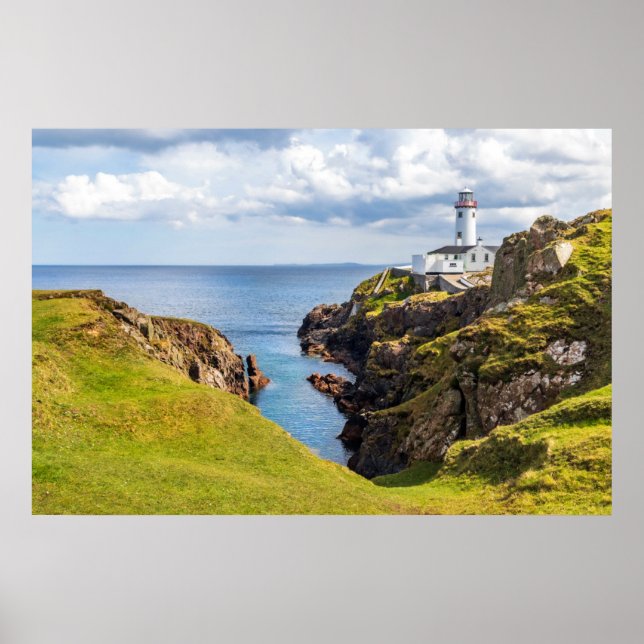 Fyrskåp | Fanad Head Lighthouse Ireland Poster (Framsidan)