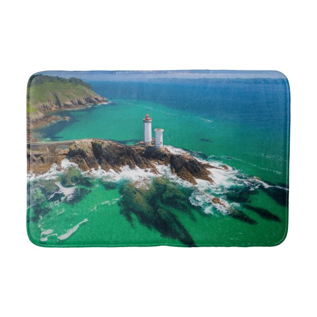 Fyrskåp | Finistère Brest Bretagne Lighthouse Badrumsmatta (Framsidan)