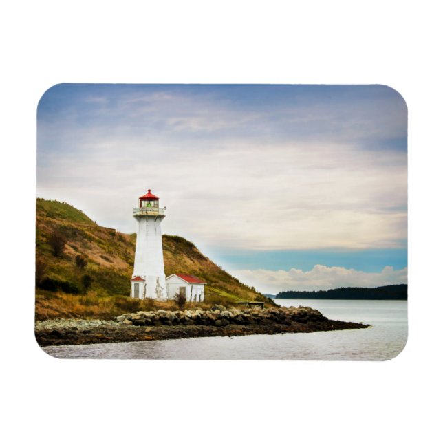 Fyrskåp | Georges Island Lighthouse Magnet (Horisontell)
