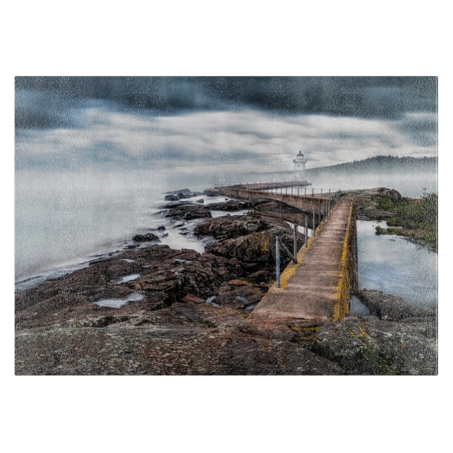 Fyrskåp | Grand Marais Lighthouse Minnesota (Framsidan)