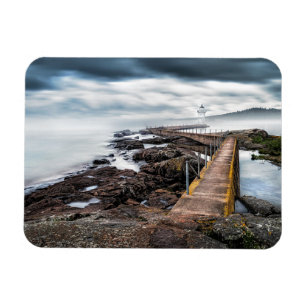 Fyrskåp Grand Marais Lighthouse Minnesota Magnet