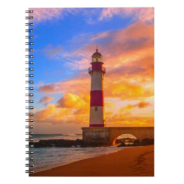Fyrskåp | Itapuã Brasilien Lighthouse Anteckningsbok (Framsidan)