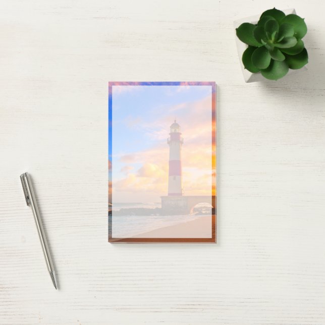 Fyrskåp | Itapuã Brasilien Lighthouse Post-it Block (Kontor)