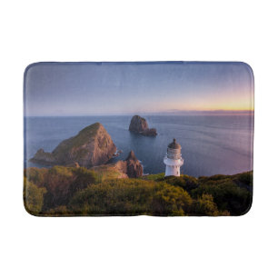 Fyrskåp Lighthouse Cape Brett Nya Zeeland Badrumsmatta