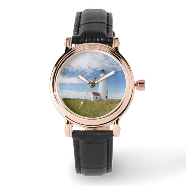 Fyrskåp | Lighthouse Massachusetts Armbandsur (Framsida)