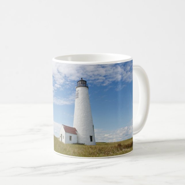 Fyrskåp | Lighthouse Massachusetts Kaffemugg (Framsida höger)
