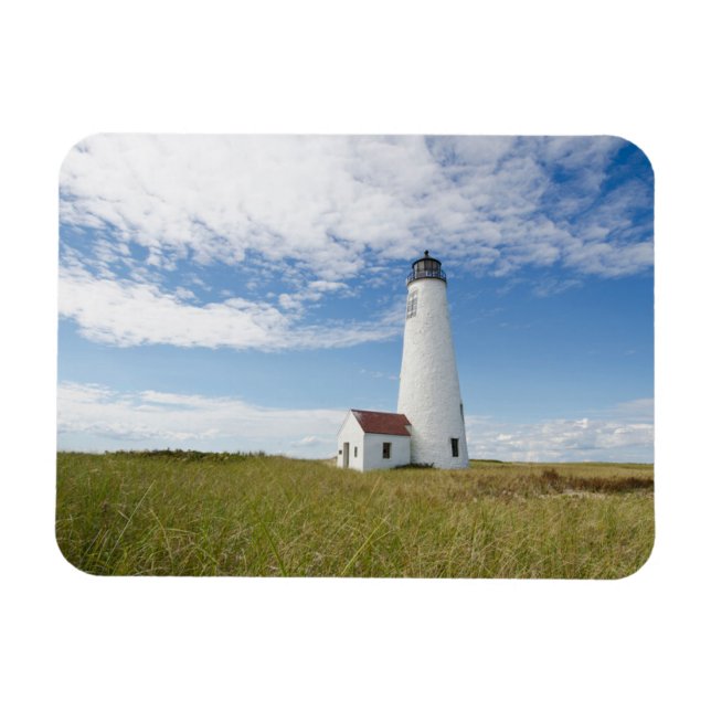 Fyrskåp | Lighthouse Massachusetts Magnet (Horisontell)
