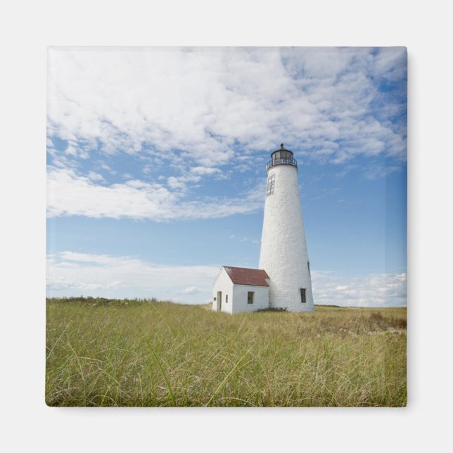 Fyrskåp | Lighthouse Massachusetts Magnet (Framsidan)