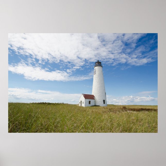 Fyrskåp | Lighthouse Massachusetts Poster (Framsidan)