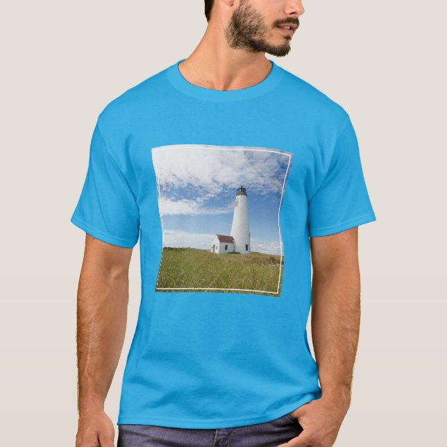 Fyrskåp | Lighthouse Massachusetts T Shirt (Framsida)