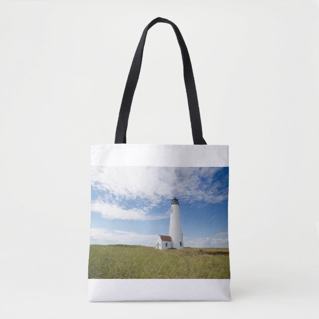 Fyrskåp | Lighthouse Massachusetts Tygkasse (Framsida)