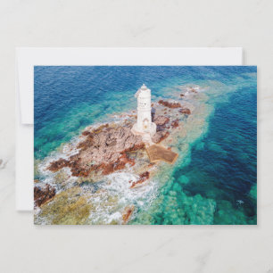 Fyrskåp Mangiabarche Lighthouse Italien Tack Kort