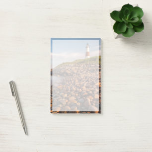 Fyrskåp Montauk Point Long Island Post-it Block