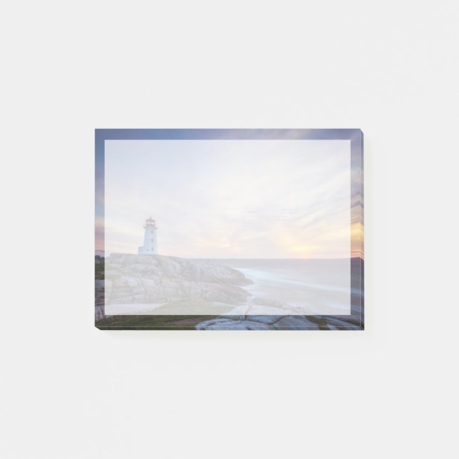 Fyrskåp | Peggy's Cove Lighthouse Nova Scotia Post-it Block (Framsida)