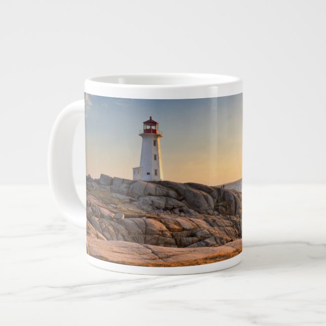 Fyrskåp | Peggy's Cove Nova Scotia Jumbo Mugg (Framsida vänster)