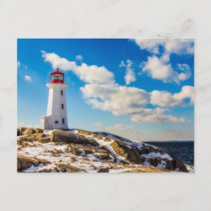 Fyrskåp Peggy's Cove Nova Scotia Vykort
