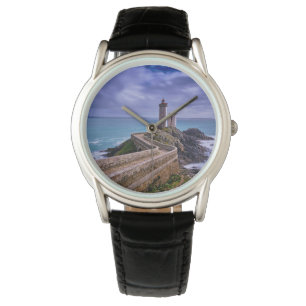 Fyrskåp Petit Minou Lighthouse Frankrike Armbandsur