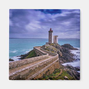 Fyrskåp Petit Minou Lighthouse Frankrike Magnet