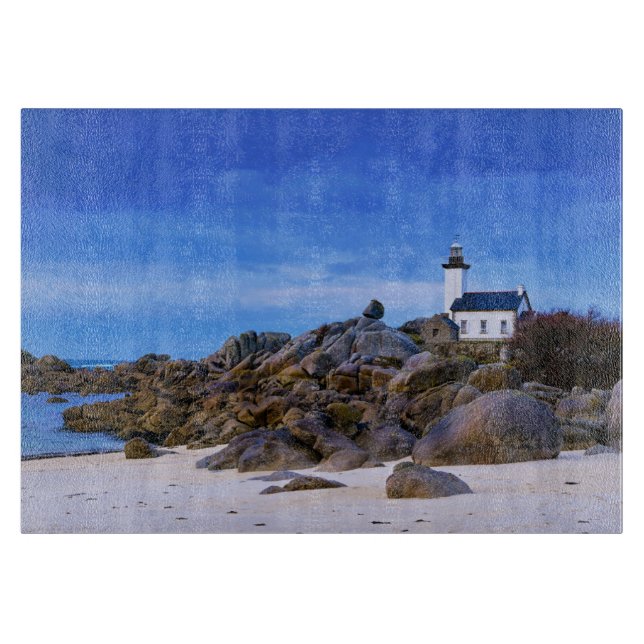 Fyrskåp | Phare de Pontusval Frankrike Finistere (Framsidan)