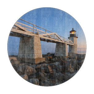 Fyrskåp Port Clyde Maine Lighthouse