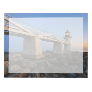 Fyrskåp Port Clyde Maine Lighthouse Anteckningsblock