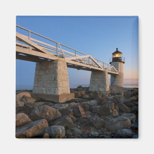 Fyrskåp Port Clyde Maine Lighthouse Magnet