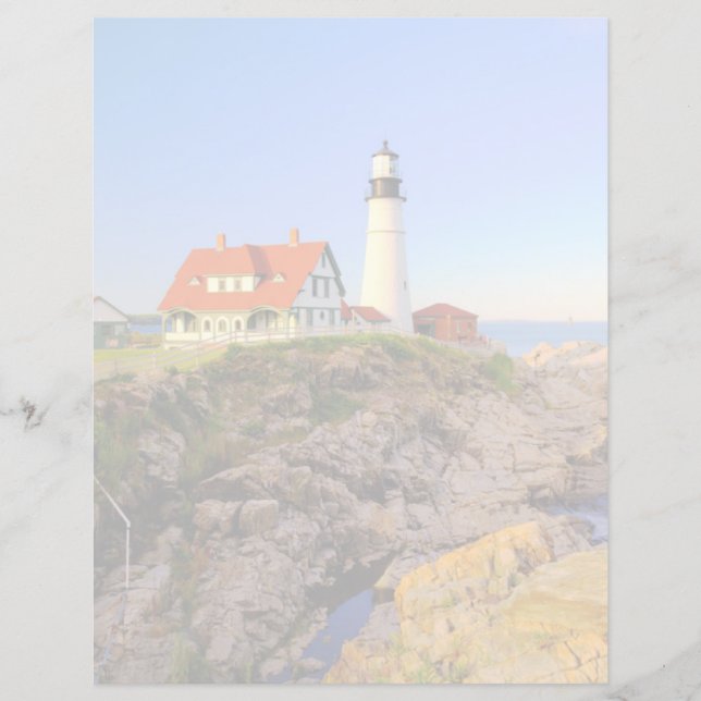 Fyrskåp | Rockport Lighthouse Maine (Framsida)