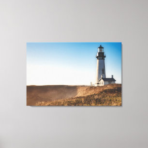 Fyrskåp Yaquina Head Lighthouse Oregon Canvastryck