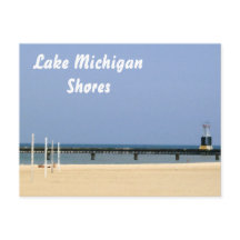 Fyrskenet vid Lake Michigans stränder