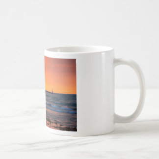 Fyrsolnedgång Kaffemugg