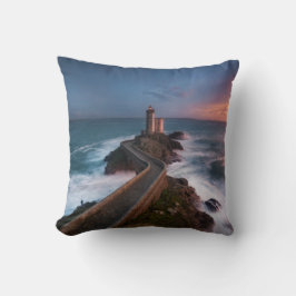 Fyrsolnedgång Plouzané | Finistère, Brittany Kudde