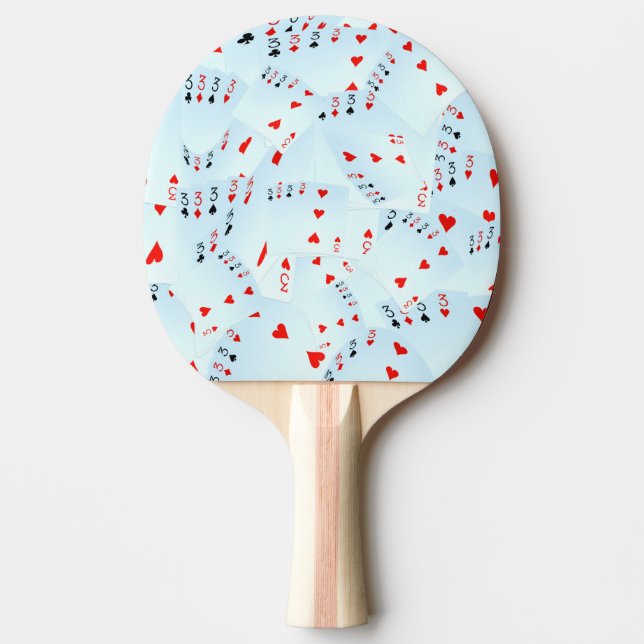 Fyrtal Treor Poker Kort, Pingisracket (Framsidan)