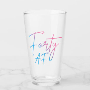 Fyrtio AF II - Birthday Gift Glaskopp