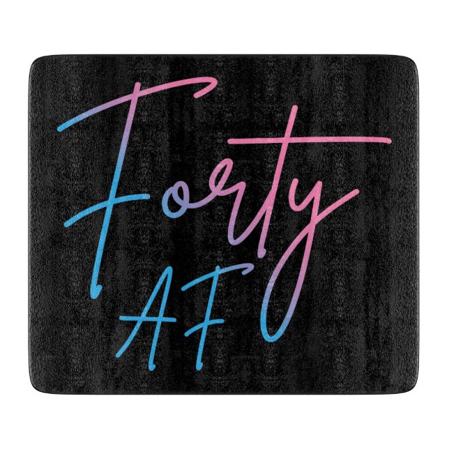 Fyrtio AF II - Födelsedagspresent (Framsidan)