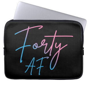Fyrtio AF II - Födelsedagspresent Laptop Fodral