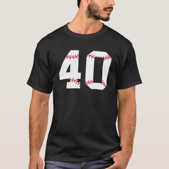 Fyrtio Födelsedagsfester, 40:e basket T Shirt (Framsida)