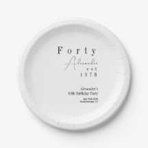 Fyrtio minsta 40:e födelsedagen Party