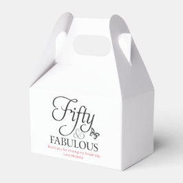 Fyrtio och fantastiska favoriter på födelsedagen presentaskar