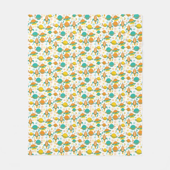 Fyrtiotfemtites fleece filt (Framsidan)