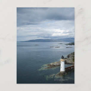 Fyrtorn, Eilean Ban, Inre sundet, Skottland, Vykort