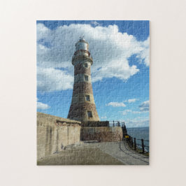 Fyrtorn i Sunderland Storbritannien. Pussel