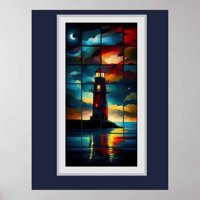 Fyrtorn Poster (Framsidan)