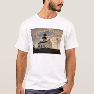 Fyrtorn vid solnedgång, Kalifornien Tee