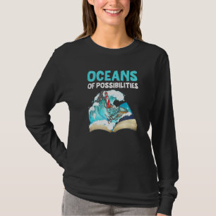 Fyrtorn vid sommarläsning t shirt