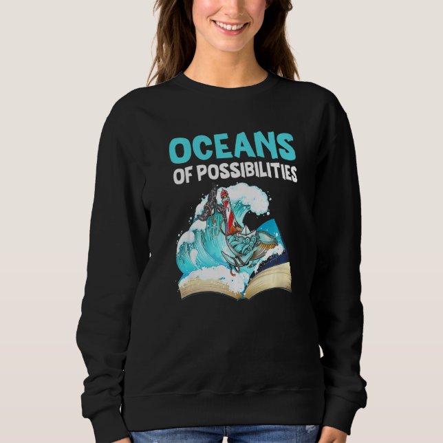 Fyrtorn vid sommarläsning t shirt (Framsida)