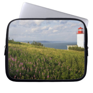 Fyrtorn vid St. Martins, New Brunswick, Laptop Sleeve