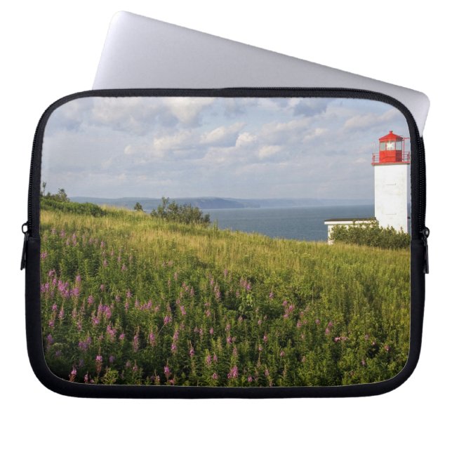 Fyrtorn vid St. Martins, New Brunswick, Laptop Sleeve (Framsidan)