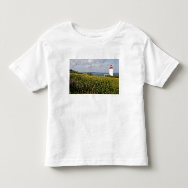 Fyrtorn vid St. Martins, New Brunswick, Tee Shirt (Framsida)