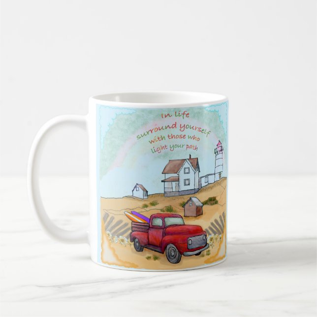 Fyrtornsväg  kaffemugg (Vänster)